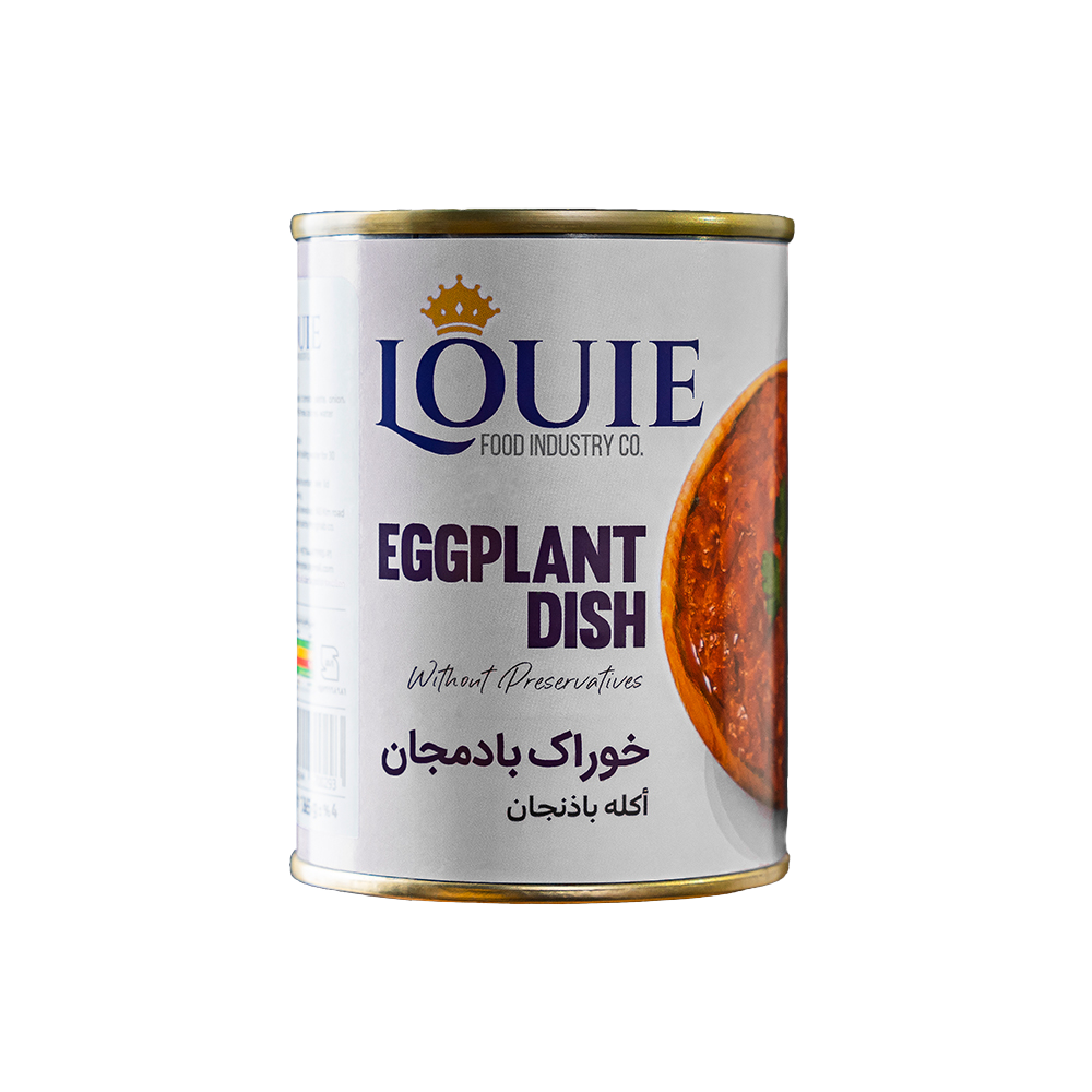   خوراک بادمجان 365 گرمی لویی